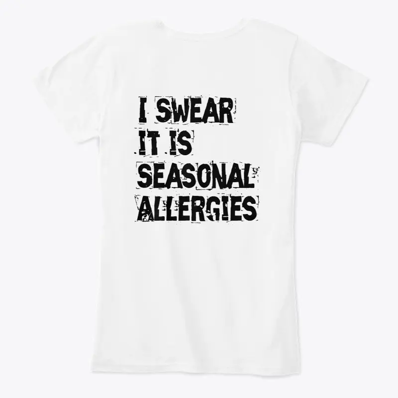 It is Allergies